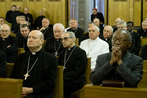 TOPSHOTS-ITALY-VATICAN-POPE-RETREAT