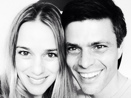 leopoldo lopez y lilian tintori