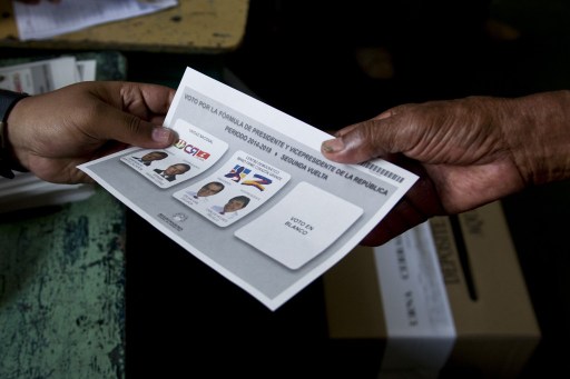 COLOMBIA-ELECTION-RUNOFF-VOTERS