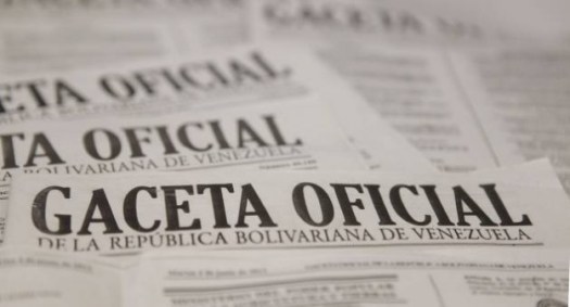 Gaceta oficial