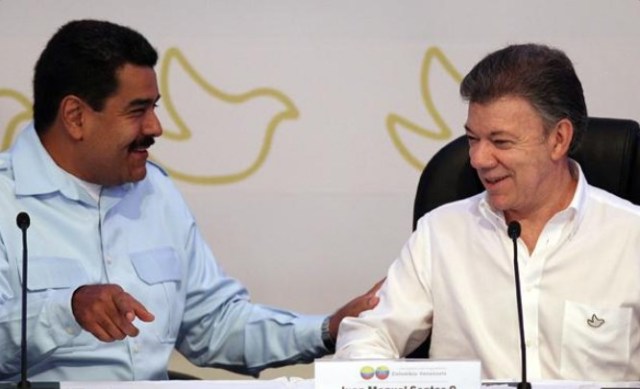 Maduro y Santos