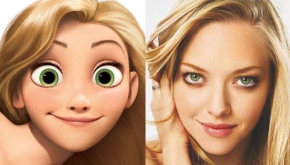 Rapunzel vs. Amanda Seyfried