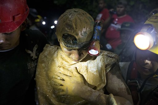 NICARAGUA-MINEROS ATRAPADOS