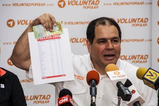 Foto:  El dirigente nacional de Voluntad Popular, Luis Florido