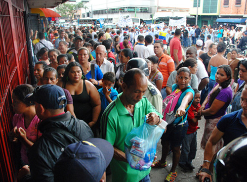 colas supermercados