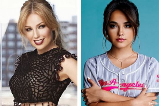 Thalía y Becky G  