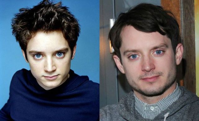 Elijah Wood (12 años de diferencia)