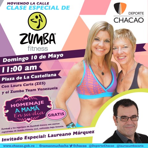 Arte Zumba Dia de la madre