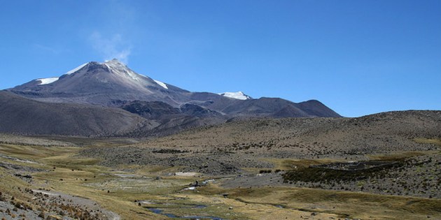 volcan chileno Guallatiri