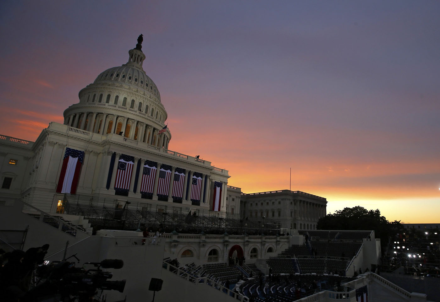 Así amaneció Washington para la ceremonia de investidura de Obama (Fotos)