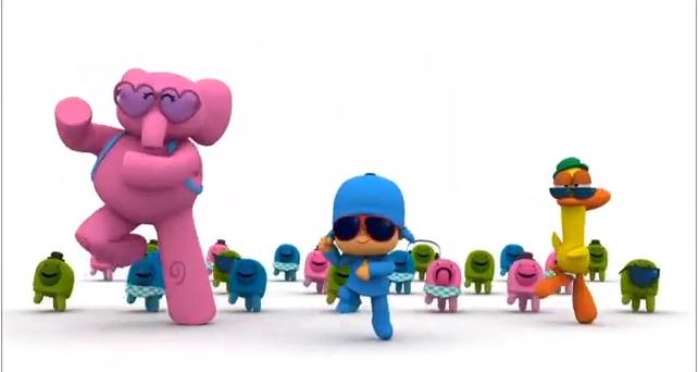 Hasta Pocoyo baila el Gangnam Style (Video)