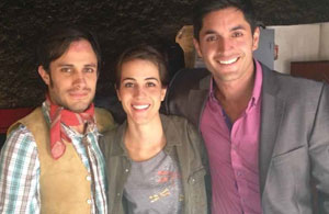 Daniel Elbittar filma película en México junto a Gael García Bernal (Fotos)