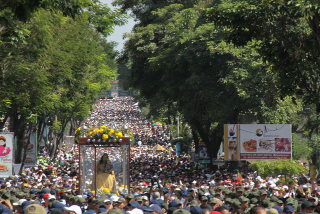 Más de 3 millones de personas veneran hoy a la Divina Pastora