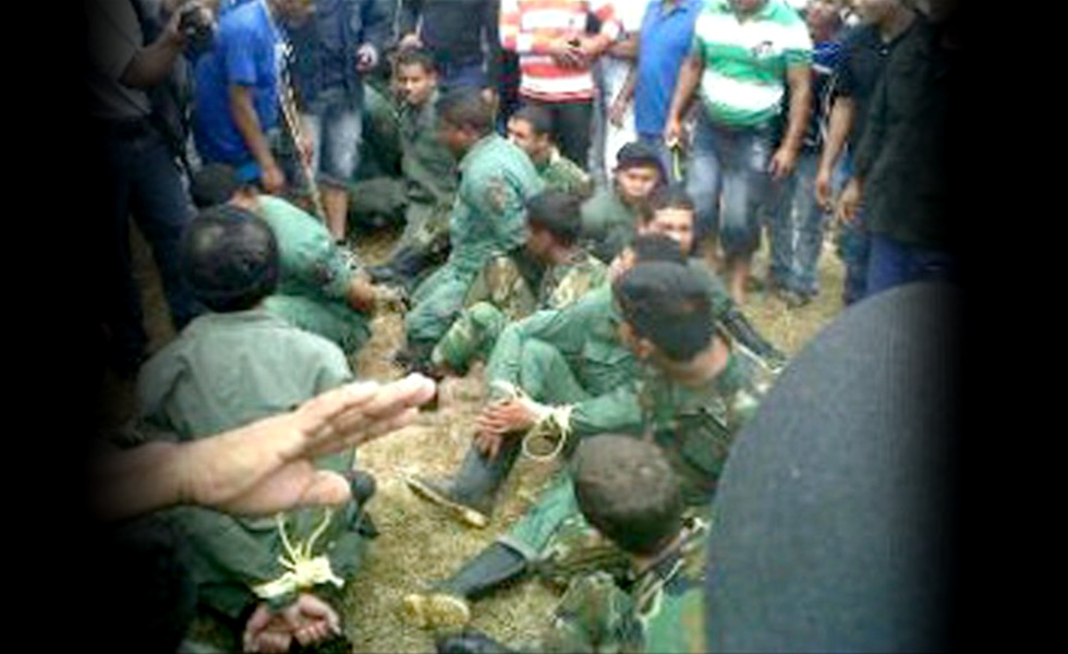 FAN reprimió manifestación de indígenas pemones en Bolívar (Video)