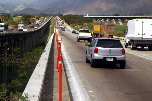 Cerrada hasta este lunes pista norte del viaducto La Cabrera