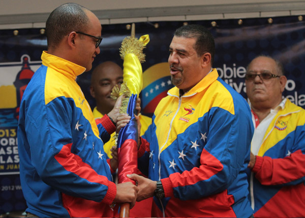 Fue abanderada la selección que va al Clásico Mundial de Béisbol