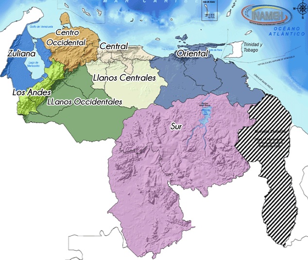 Sábado con precipitaciones en Amazonas, Bolívar y Zulia