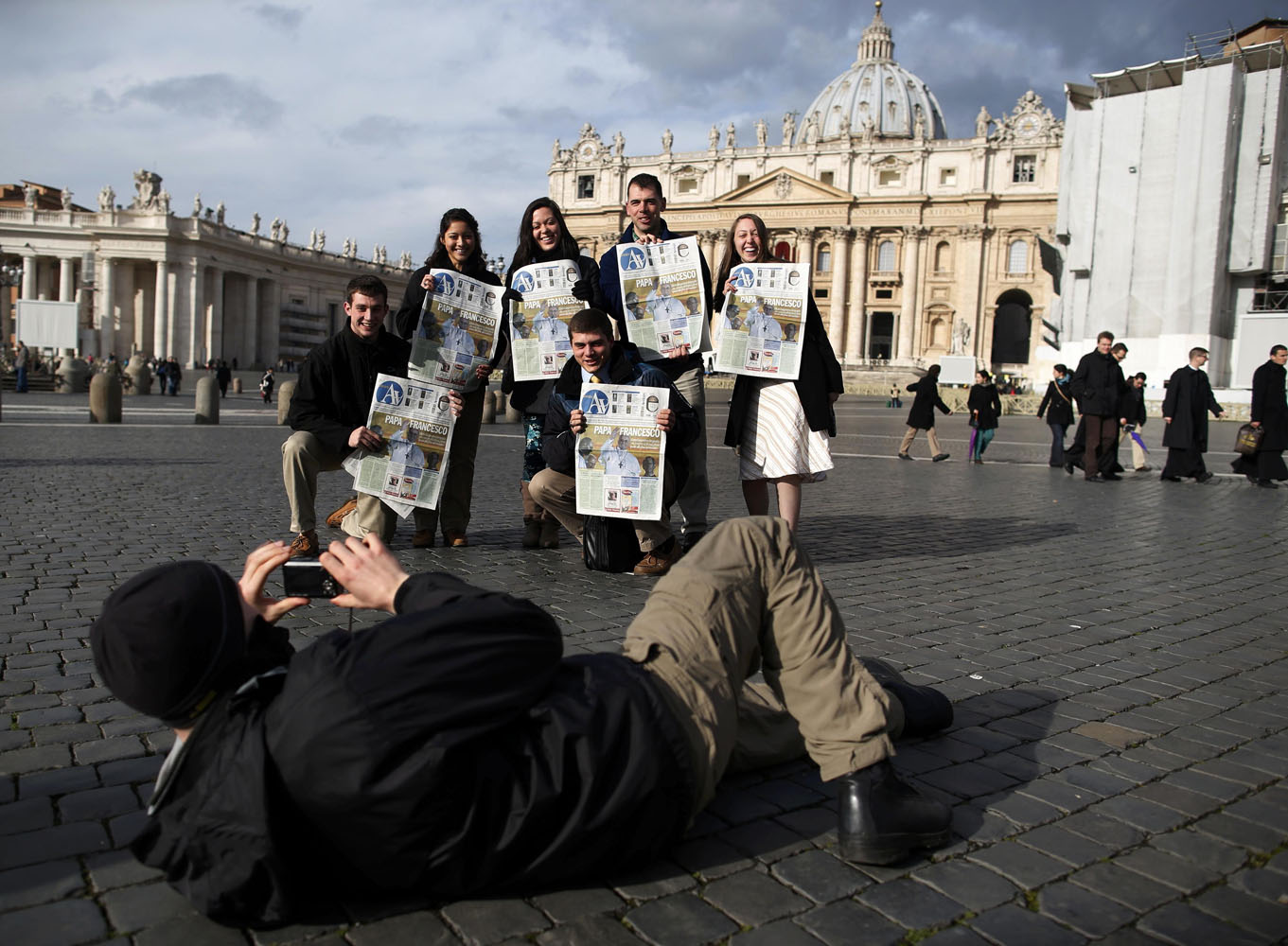 Así está el Vaticano después de la elección del papa Francisco (Fotos)