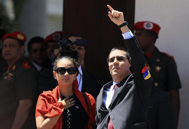 EFE: Arreaza, chavista por convicción y corazón