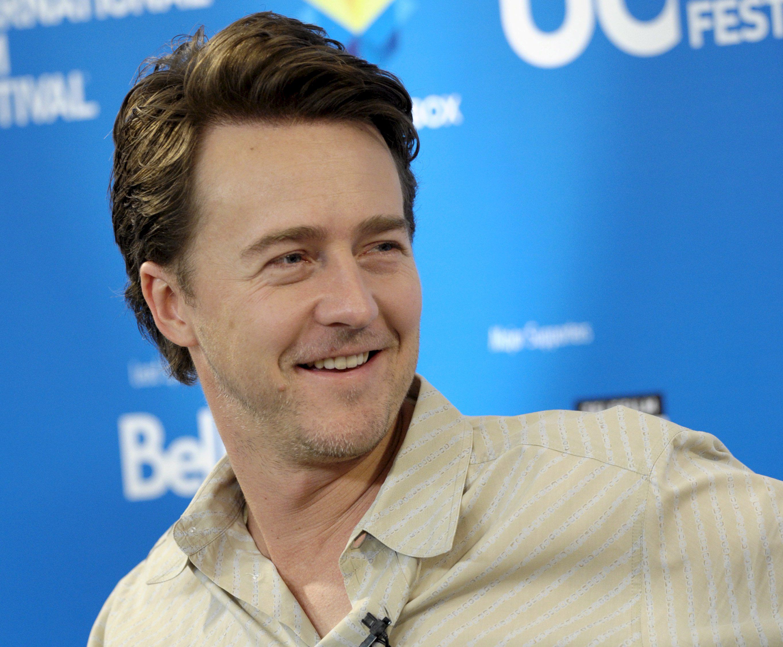 Edward Norton será padre