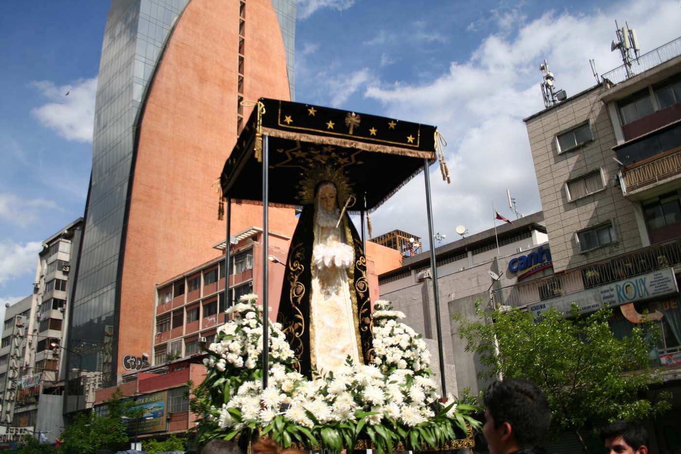 Procesión en el Municipio Chacao (Fotos)