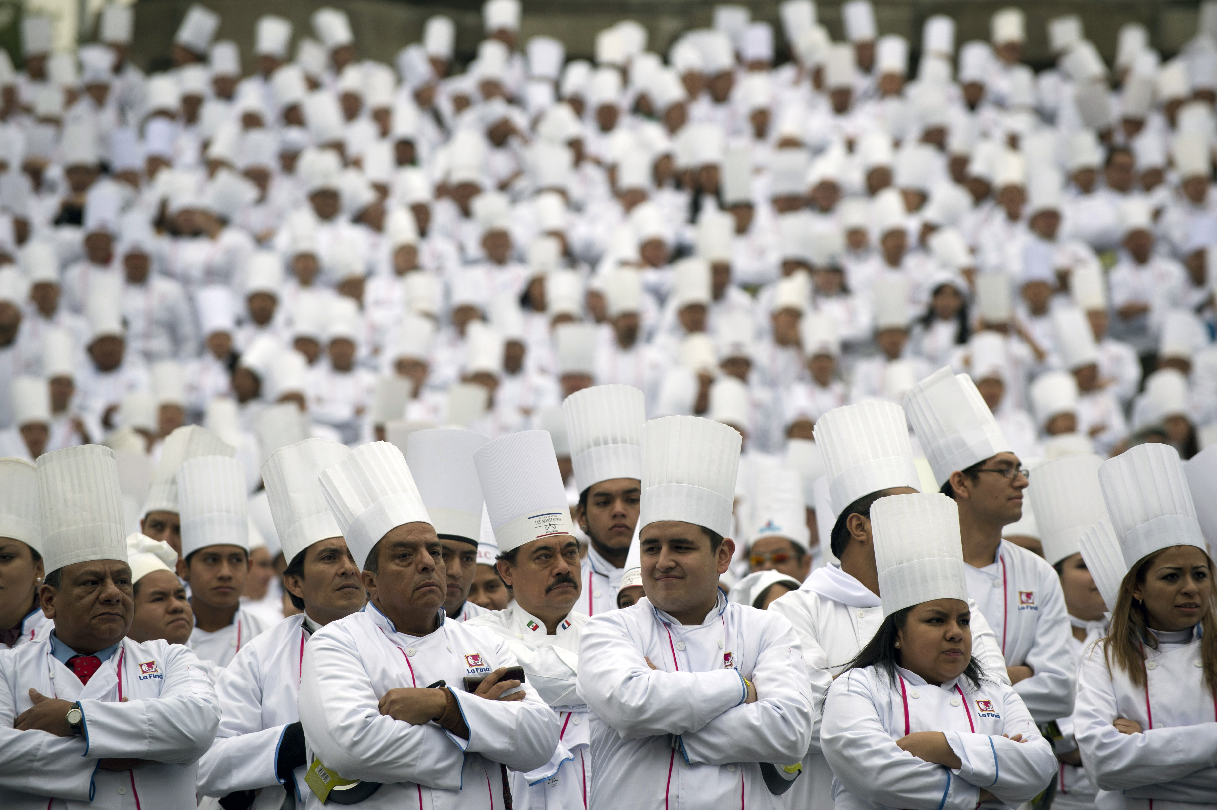 Chefs mexicanos intentaron batir récord Guinness