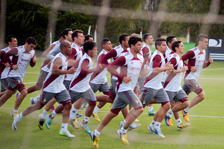 Así entrena La Vinotinto para enfrentar a Argentina este viernes (FOTOS)