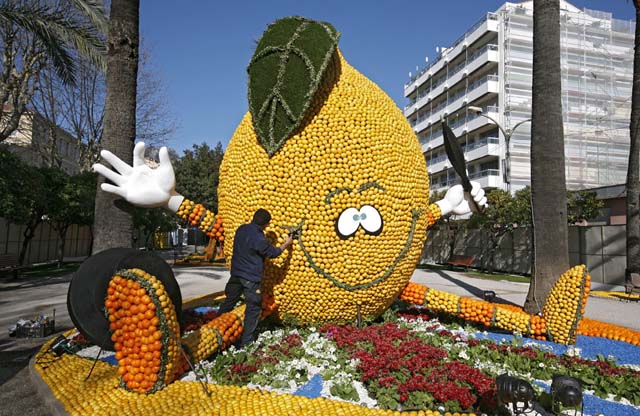 Así se celebra la “fiesta del limón” (FOTOS)