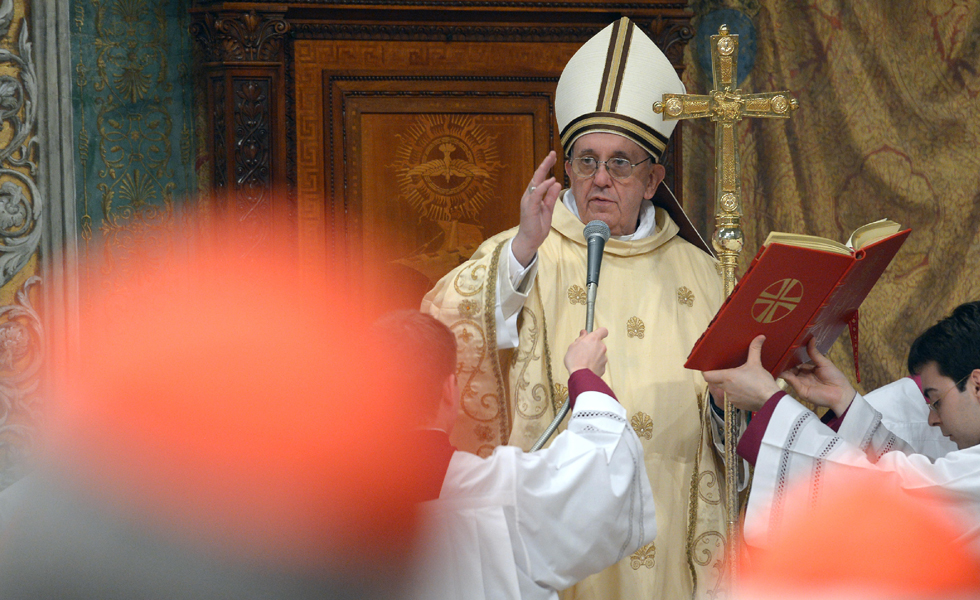 El papa Francisco pide no caer en el pesimismo