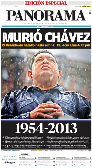 Portadas del miércoles 06 de marzo del 2013