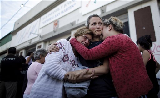 En Argentina 51 víctimas del temporal fueron identificadas