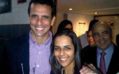 ¿La nuera de Cilia Flores apoya a @hcapriles? (Foto)