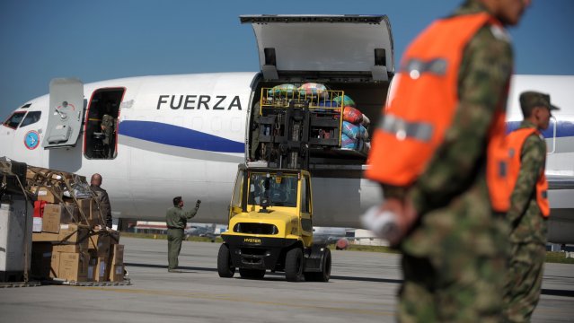 Incidente en el despegue de avión de la ONU en Haití