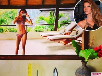 Gisele Bundchen muestra su cuerpazo en un sexy bikini