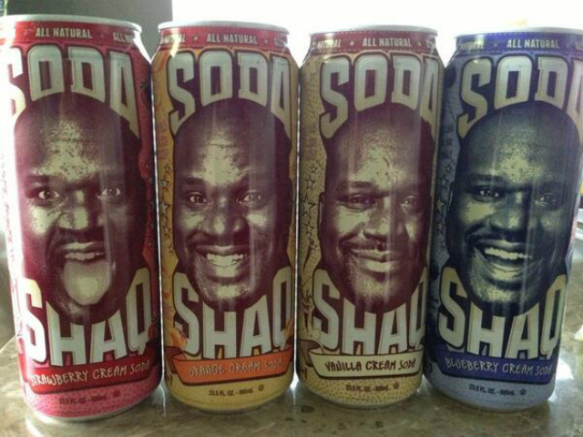 Shaquille O’Neal tendrá su propio refresco (FOTO)