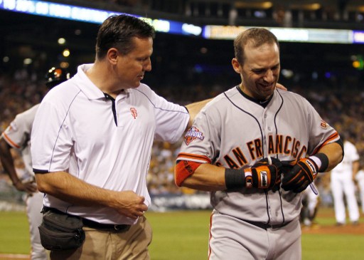 Marco Scutaro fuera de acción por lesión en un dedo