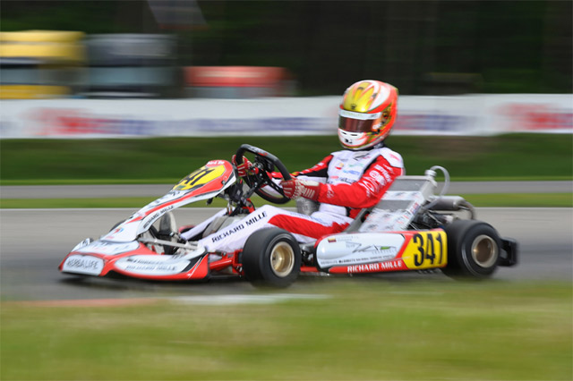 Borrelli cierra de gran manera su pase por la WSK Euro Series