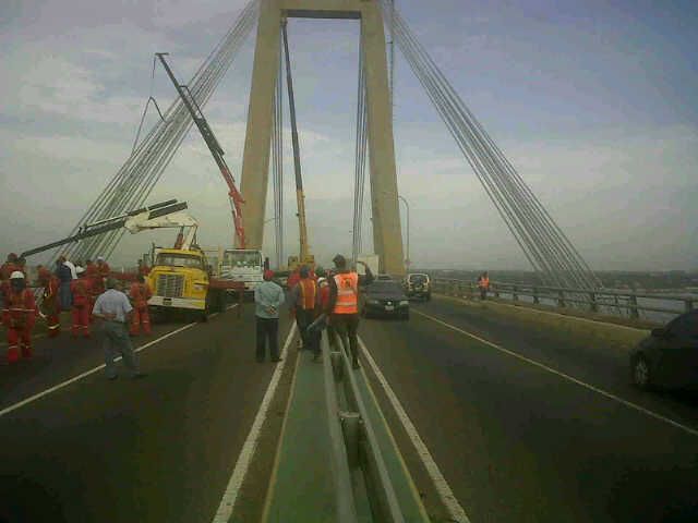 Continúan los trabajos en el Puente sobre el Lago de Maracaibo