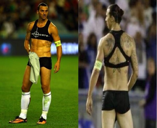 El bikinito de Ibrahimovic (Foto + Es en serio)