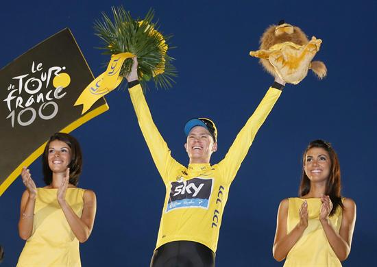 Froome: Esto es más fuerte que la felicidad