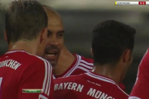 Pep enloqueció en su debut y le pegó una cachetada a Thiago Alcántara (Video)