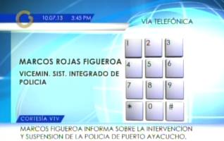 Gobierno interviene y suspende a la policía de Puerto Ayacucho (Video)