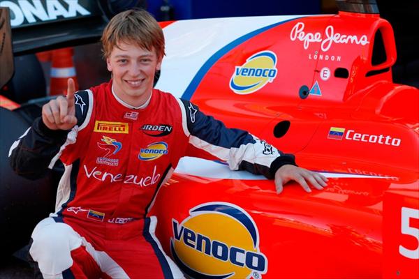 Cecotto Jr parte de primero en última válida de la GP2