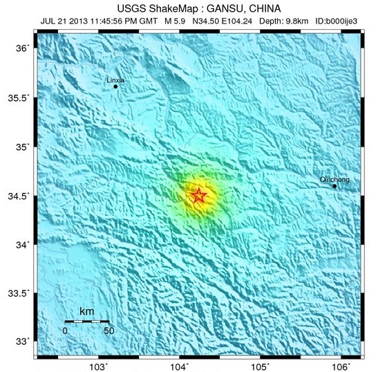 Terremoto de magnitud 6,6 deja al menos 11 muertos y 81 heridos en China