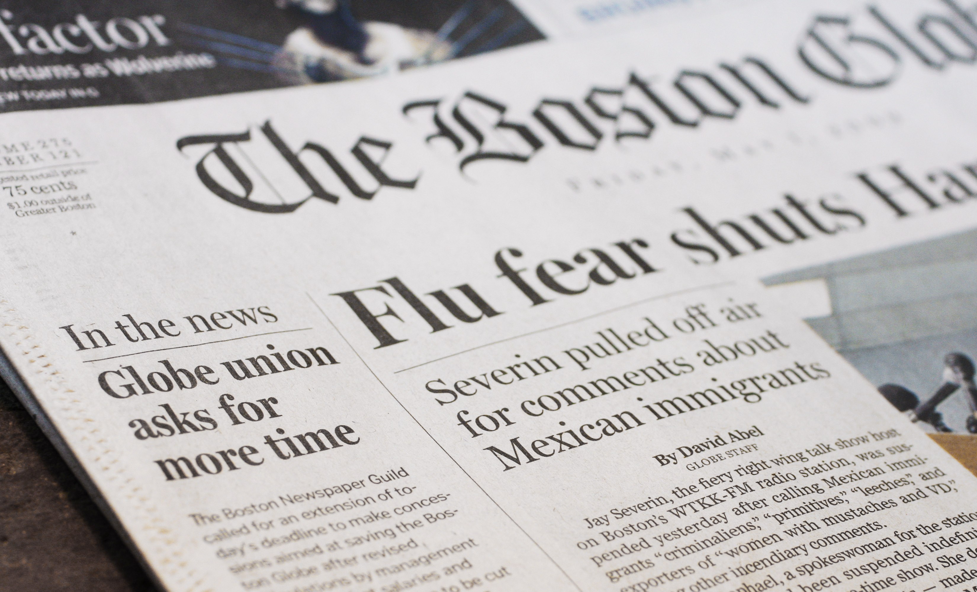 Venden el Boston Globe por 70 millones de dólares