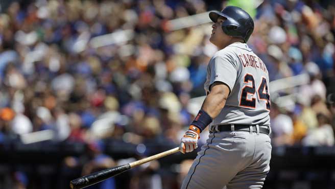 Miguel Cabrera sigue imparable y despachó el cuadrangular 42