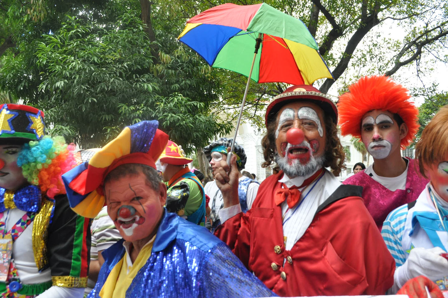 Hasta los payasos protestan en Venezuela (FOTOS)