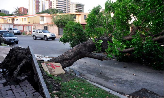 Lluvias dejan un muerto y un herido en Guatire