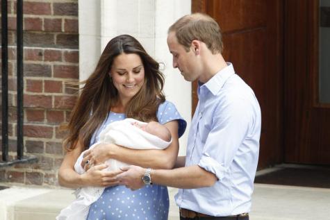 Los duques de Cambridge eligen a amigos como padrinos del príncipe Jorge