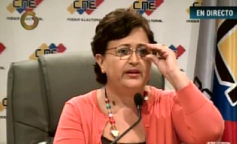 Tibisay Lucena: Somos el árbitro en las elecciones, no tomamos partido